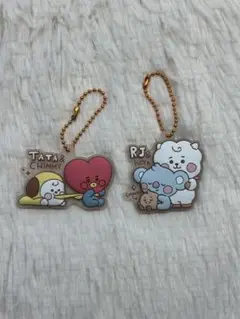BT21 ぷっくりラバマスグミ キーホルダー