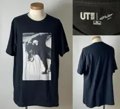 並品★ユニクロ × 森山大道 三沢の犬 コラボ フォト プリント Tシャツ XL