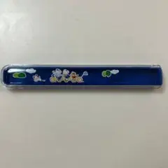 タッチペン用ケース 青色 キャラクターデザイン