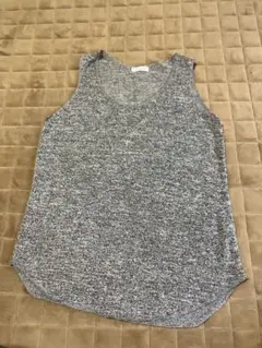 モノローグ　タンクトップ　グレー