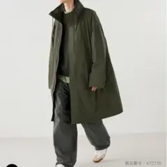 UNIQLO C フーデッドコート　57 OLIVE Sサイズ
