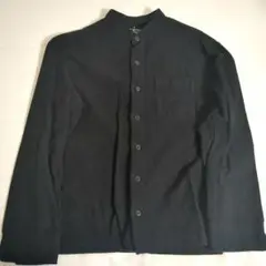 無印良品 スタンドカラーシャツ（フランネル）