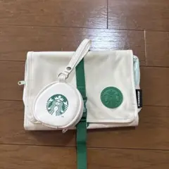 スターバックス⭐︎トラベルポーチ⭐︎新品未使用　丸ポーチ