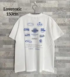 ラブトキシック【LTXC】【綿100％】ロゴバックプリントTシャツ 150