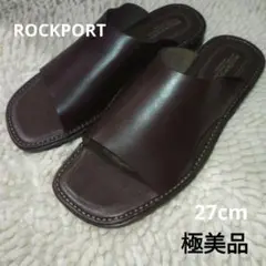 極美品 ROCKPORT サンダル レザー ブラウン