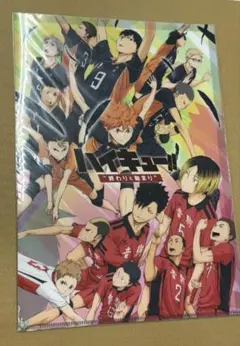 A4クリアファイル 「劇場版総集編 前編 ハイキュー!! 終わりと始まり」