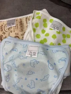 布オムツカバー 3枚セット 80size
