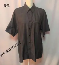 最終価格・本日削除♪美品☆YUKIKO HANAI♡ 半袖シャツ フロントボタン