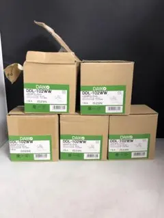 DAIKO DDL-102WW LEDダウンライト5個まとめ売りOU071601