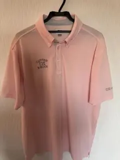 Cutter & Buck ピンクポロシャツ LL