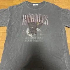 RAGING RUMBLES Tシャツ ダークグレー