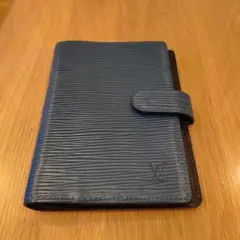 LOUIS VUITTON ルイ ヴィトン エピ アジェンダPM ブルー