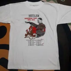 新品未使用　HITLER ヒトラー　ヨーロピアンツアー　Tシャツ
