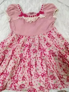 シャーリーテンプルノースリーブワンピース