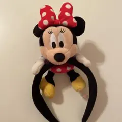 ミニーマウス ぬいぐるみ　カチューシャ