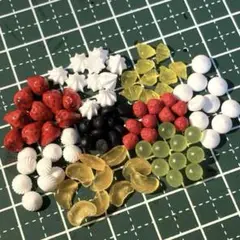 ミニチュア フルーツセットミニチュアスイーツ クレイケーキに 樹脂粘土