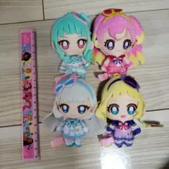 わんだふるプリキュア　おでかけマスコット　4体セット