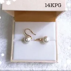 即納 レディースピアス ゴールド ピアス14k COATING