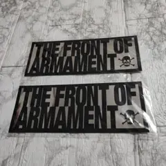 クローズ　武装戦線　THE FRONT OF ARMAMENT　ステッカー　2枚