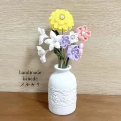 【SALE】つまみ細工　卓上インテリア