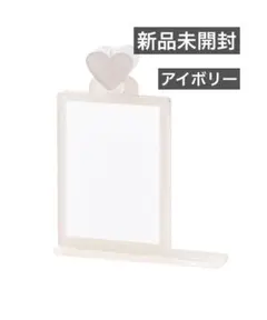 【新品未開封】3coins トレカスタンド アイボリー スリコ　推し活