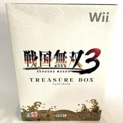 Wii戦国無双3 トレジャーボックス　ソフトなし