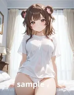 ※A4変更可 AIイラスト 美女 L版サイズ 1点物 F2