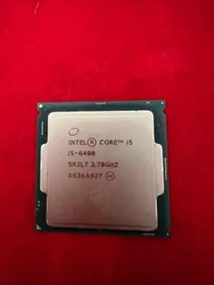動作品　Intel Core i5-6400 CPU