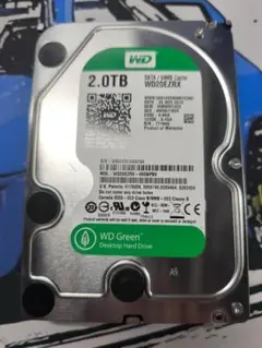 WD Green 2TB 内蔵ハードディスクドライブ WD20EZRX 11時間