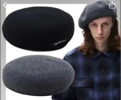 NEIGHBORHOOD ベレー ブラック 24FW ネイバーフッド L 帽子 NEIGHBORHOOD - NEIGHBORHOOD ベレー帽の通販 by PEDALL's shop