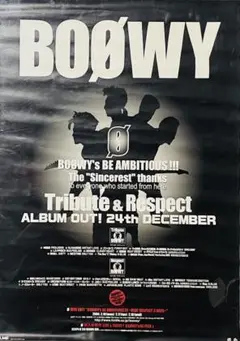 BOØWY オリジナル非売品ポスター BOOWY／特典ポスター（非売品） - メルカリ