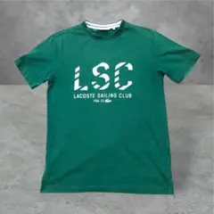 Lacoste ラコステ　グリーン　半袖Tシャツ Sサイズ 古着