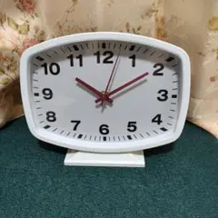 スタンダードプロダクツ　スチール製スタンドクロック　時計