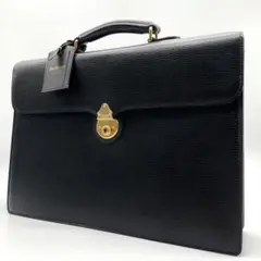 極美品✨バーバリー ダレスバッグ 内側総柄 ロック サフィアーノレザー ブラウン 極美品✨バーバリー ダレスバッグ 内側総柄 ロック サフィアーノ