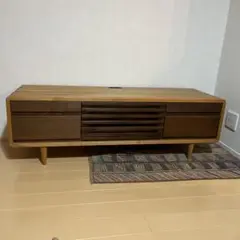 ⭐︎レトロ 久和屋 ストーリー フロアー チェスト テレビ台 棚 無垢材 健康家具 ⭐︎レトロ 久和屋 ストーリー フロアー チェスト テレビ台 棚