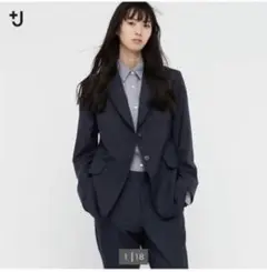 美品 UNIQLO +J ウールセットアップ