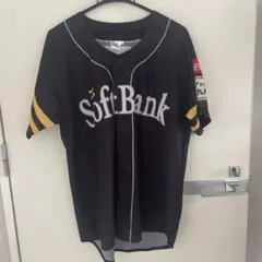 SoftBank 黒 半袖 ユニフォーム