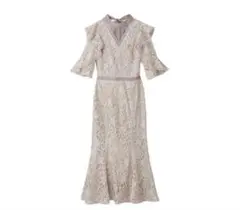 Lily brown レースマーメイドドレス