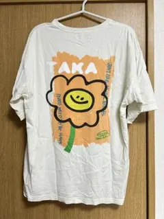 TAKA ORIGINAL フラワーTシャツ アイボリー