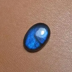 紫ｘ紺☆美品　ラブラドライト ルース　カボション　天然石 B439
