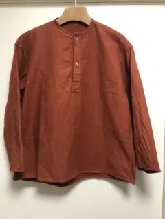 pullover no collar shirt