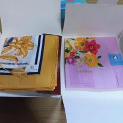 千趣会ハンカチーフ　2個セット