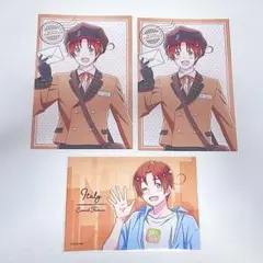 ヘタリア イタリア 郵便屋 カジュアルファッション ブロマイド 特典