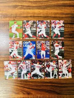 カルビープロ野球チップス　広島東洋カープ　2022年　13枚セット