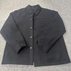 UNIQLO XL ウール　ブルゾン　ジャケット　ネイビー