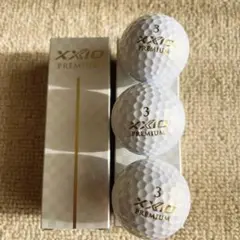 ゼクシオ(XXIO) プレミアム ゴルフボール ゴールド 6個