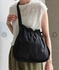 LEPSIM ナイロン2WAYBAG ブラック