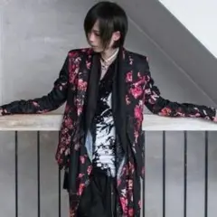 civarize V系　ロック 　　ライダース　ドレープ　花柄R　色