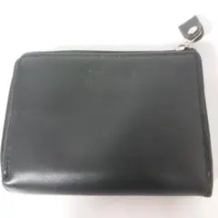 Q034　ブラックレザーコインケース