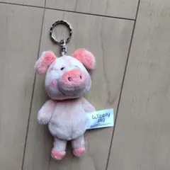 Wibbly Pig ぬいぐるみキーホルダー